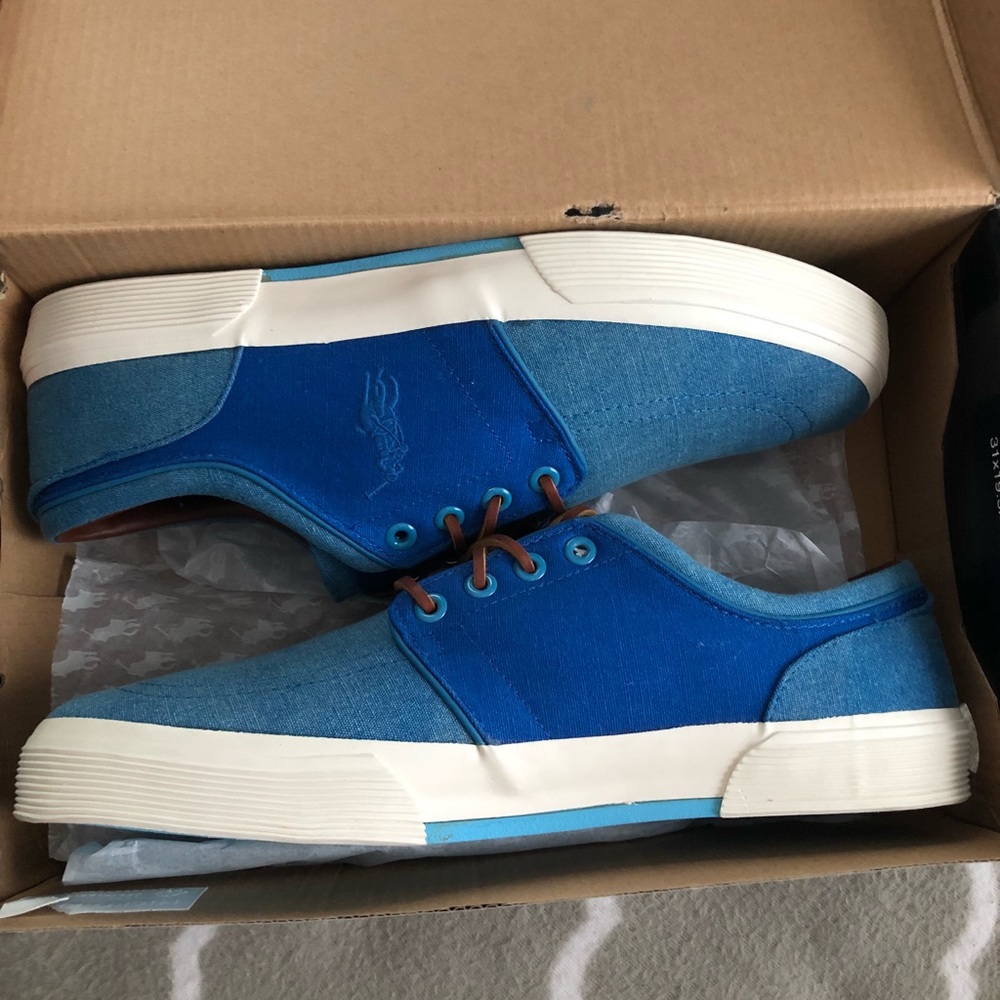 Polo men’s shoes size 9.5 never worn